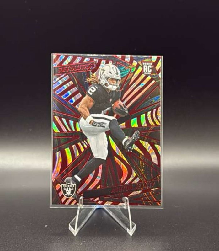 2025 Panini Revolution Ashton Jeanty Rookies RC Rookie #202 Raiders