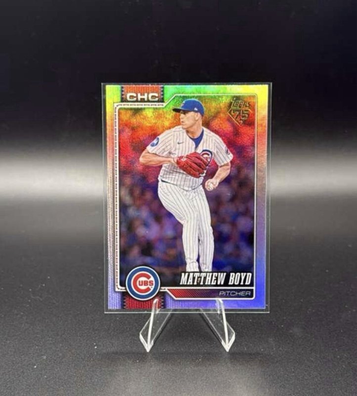2026 Topps Series 1 - Matthew Boyd #51 Rainbow Foil