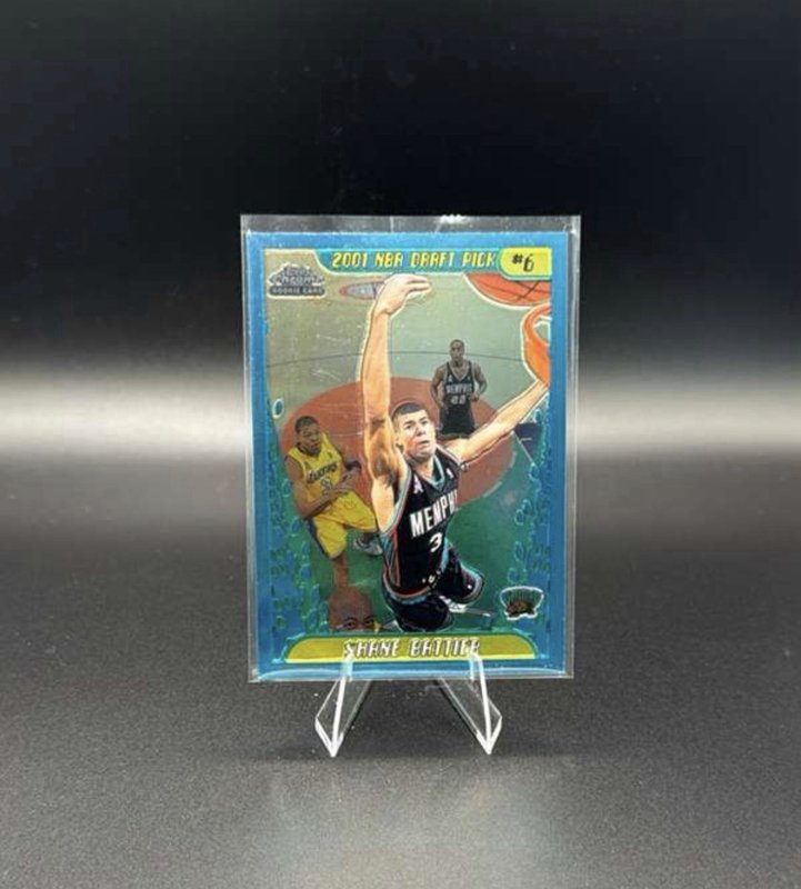 2001-02 Topps Chrome Refractors #134 Shane Battier Memphis Grizzlies