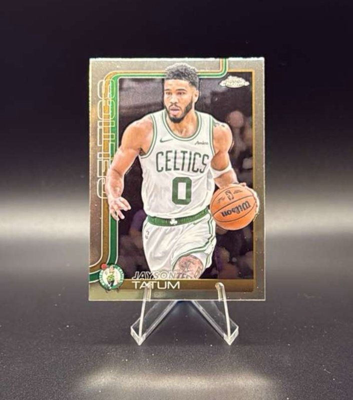 #49 Jayson Tatum 2025-26 Topps Chrome
