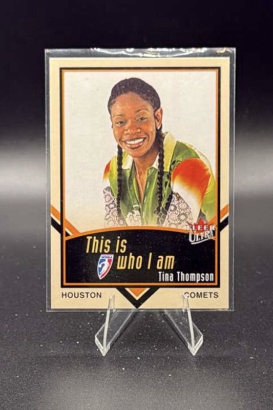 2003 Fleer Ultra WNBA - This Is Who I am Tina Thompson #3 W