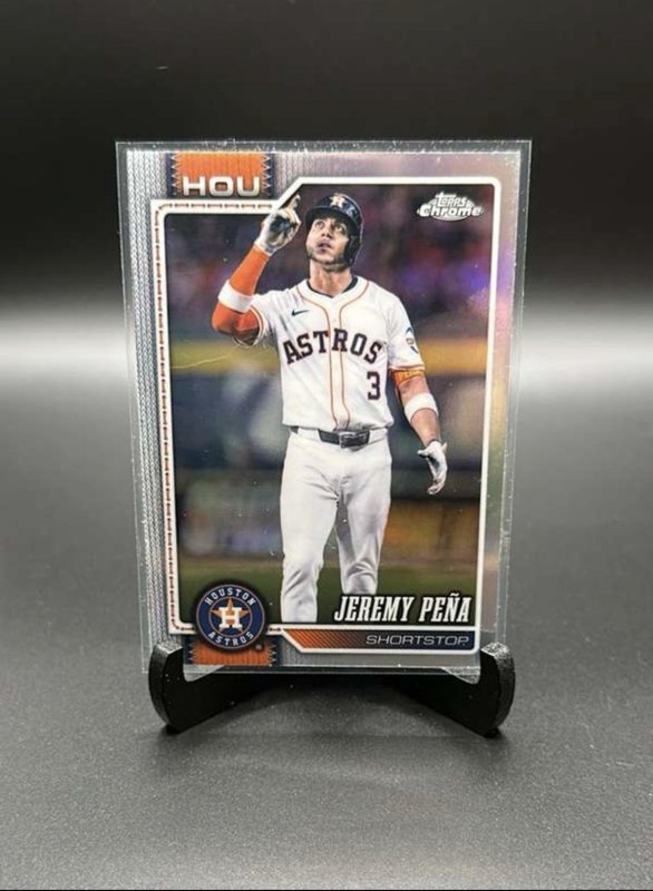 Jeremy Pena 2026 Topps Chrome Refractor #157 Houston Astros