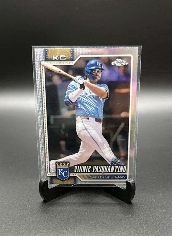 2026 Topps Chrome - Vinnie Pasquantino #162 Refractor - Royals