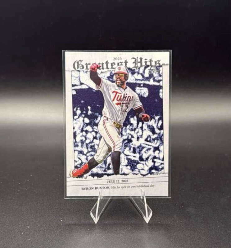 2026 Topps Series 1 - 2025 Greatest Hits Byron Buxton #GH-12
