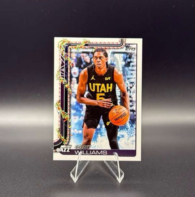 2025-26 Topps Holiday - Cody Williams #H102
