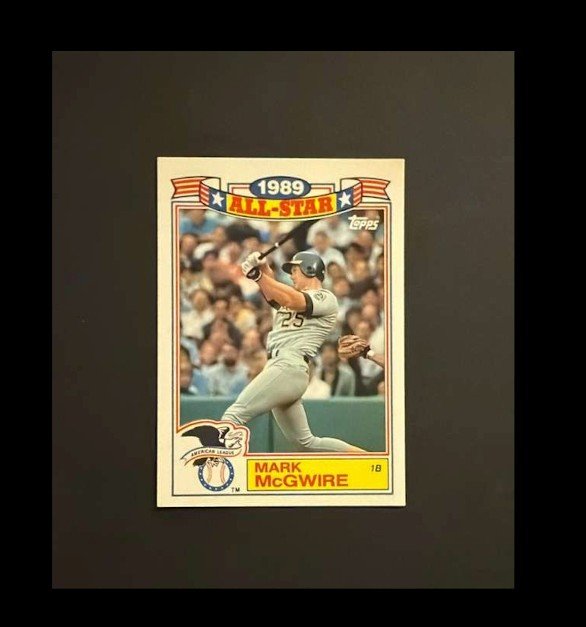 1990 Topps All Star Glossy Set - of 22 Mark McGwire #13