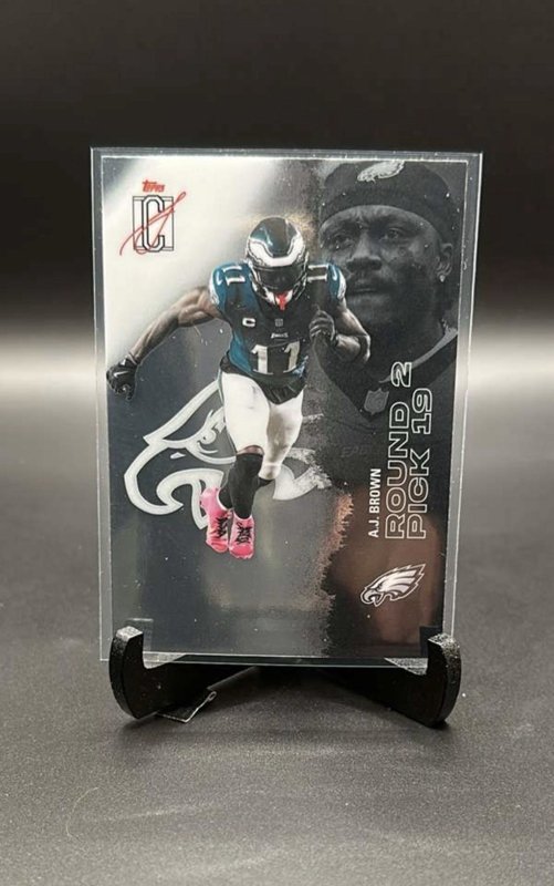2025 Topps Signature Class A.J. Brown Chrome Parallel #93 Eagles