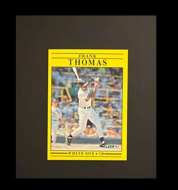 1991 Fleer - Frank Thomas #138