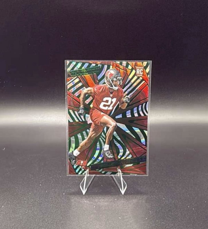 2025 Panini Revolution - Rookies Benjamin Morrison #204 Green Astro /699 (RC)