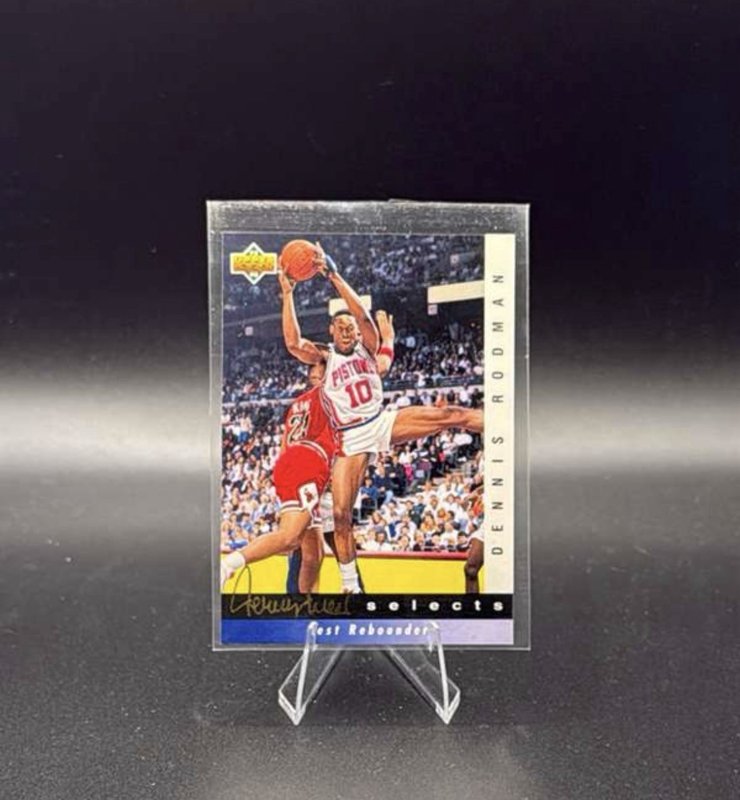 1992-93 Upper Deck - Jerry West Selects Dennis Rodman #JW2