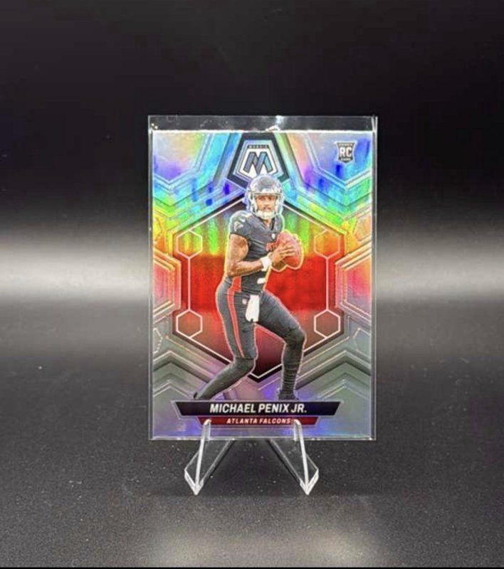 2024 Panini Mosaic - Rookies Michael Penix Jr. #308 Silver Prizm (RC)