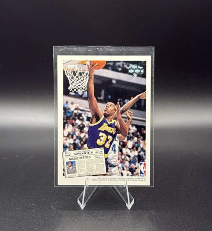 1992-93 Upper Deck - Special Magic Johnson, Larry Bird #SP1