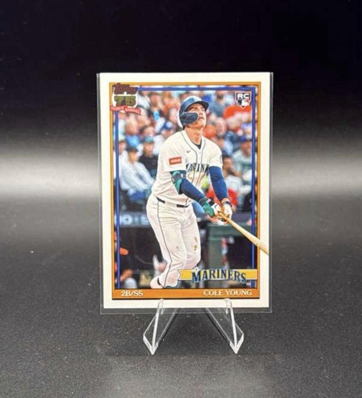 2026 Topps Series 1 - 1991 Topps Baseball Cole Young #T91-98 (RC)
