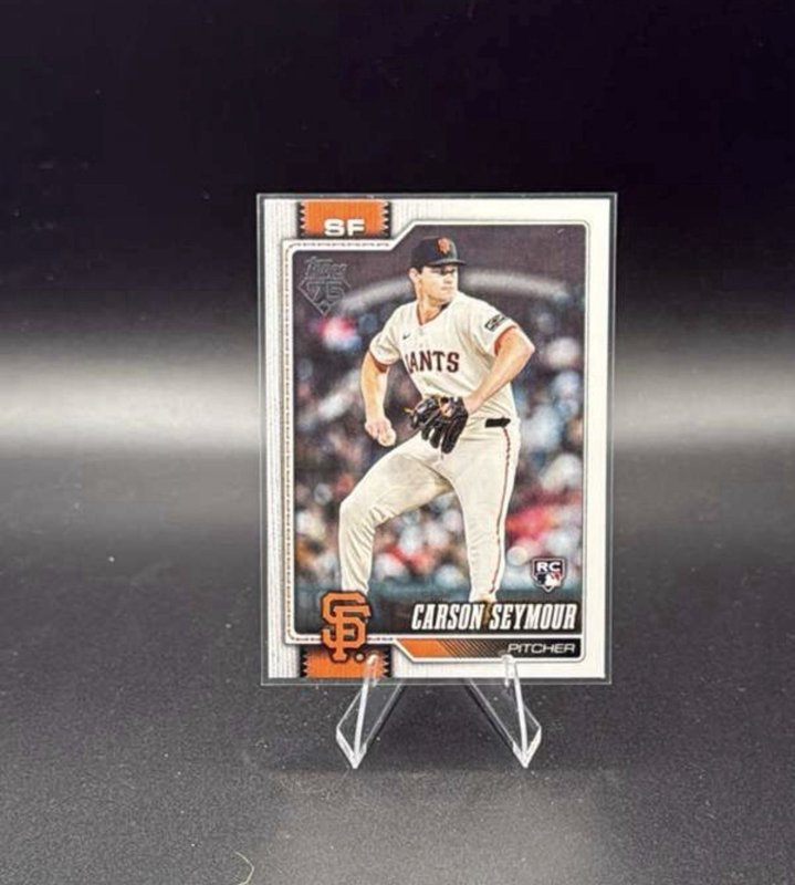 2026 Topps Series 1 - Carson Seymour #112 (RC)