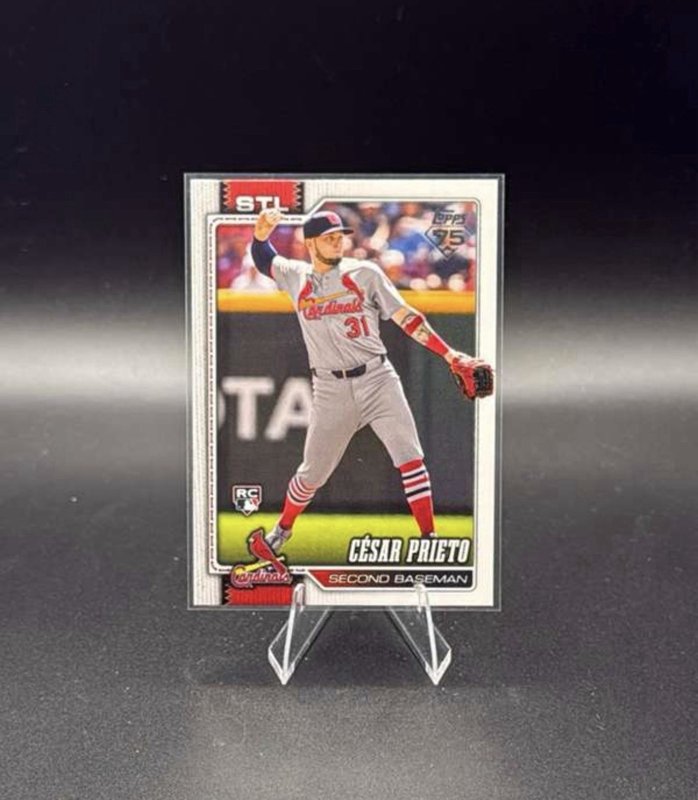 2026 Topps Series 1 - Cesar Prieto #95 (RC)