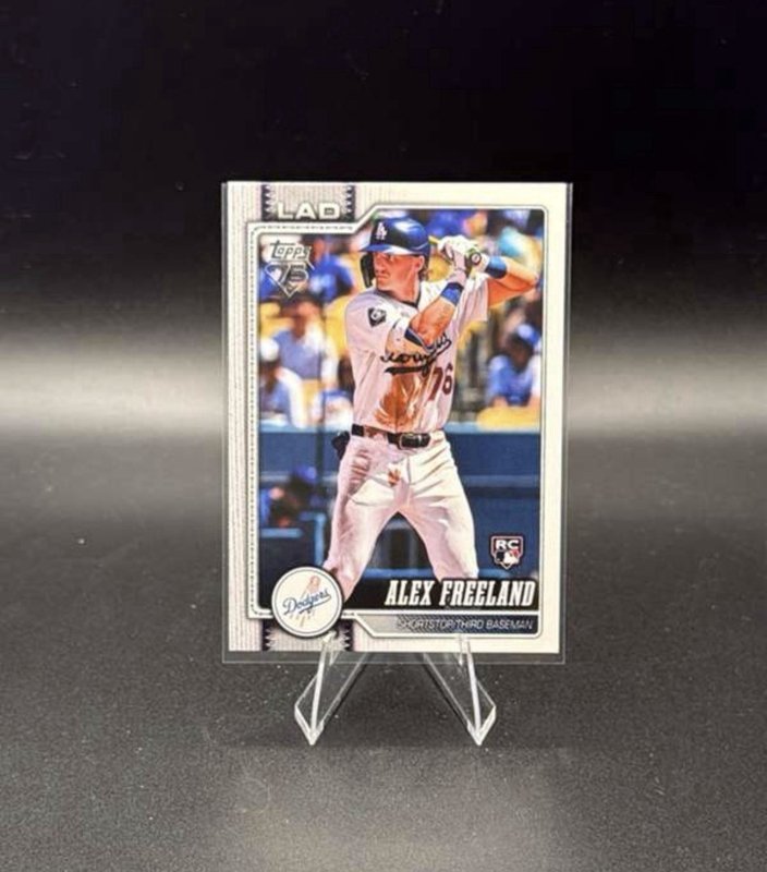 2026 Topps Series 1 - Alex Freeland #74 (RC)