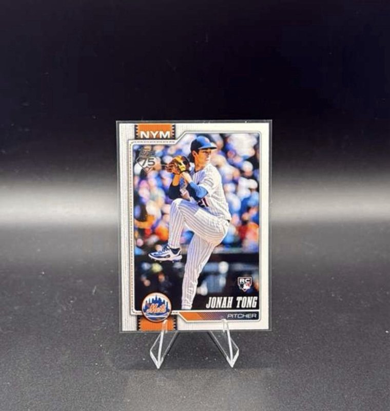 2026 Topps Series 1 - Jonah Tong #4 (RC)