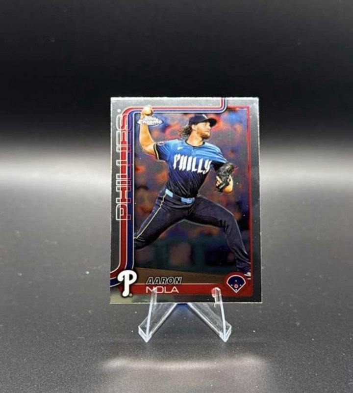 2025 Topps Chrome - Aaron Nola #286