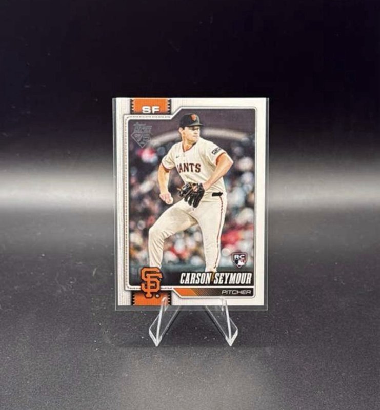 2026 Topps Series 1 - Carson Seymour #112 (RC)