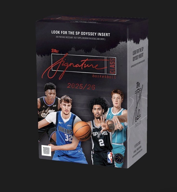 2025-26 Topps Signature Class Basketball - Value Box -Ready To Ship Now.