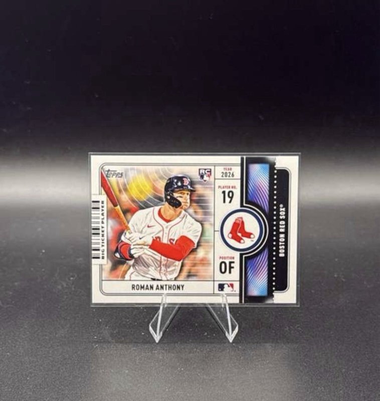 2026 Topps Series 1 - Big Ticket Players Roman Anthony #BTP-23 (RC)
