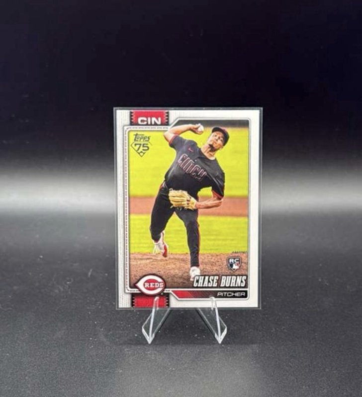 2026 Topps Series 1 - Chase Burns #312 (RC)