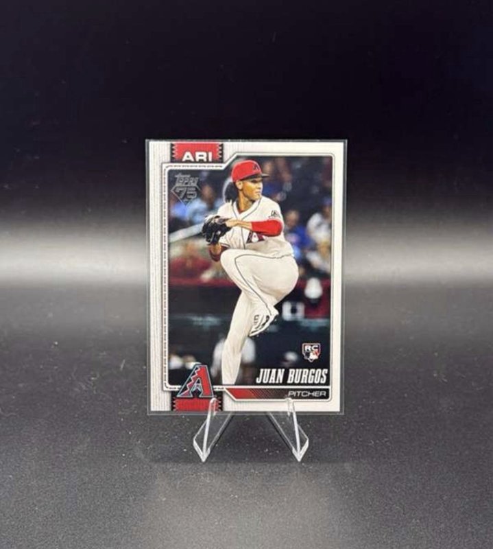 2026 Topps Series 1 - Juan Burgos #102 (RC)