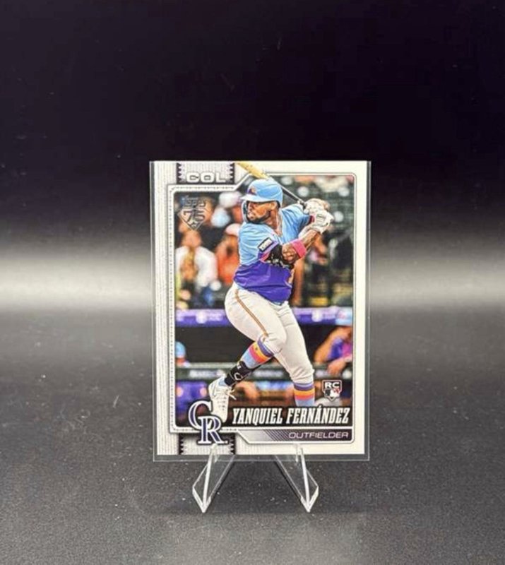 2026 Topps Series 1 - Yanquiel Fernandez #116 (RC)