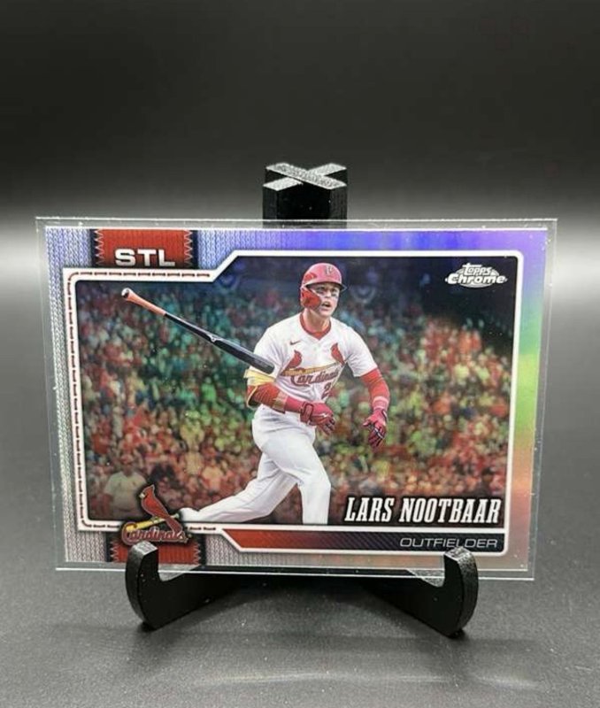 2026 Topps Chrome Lars Nootbaar #292 Refractor baseball St. Louis Cardinals