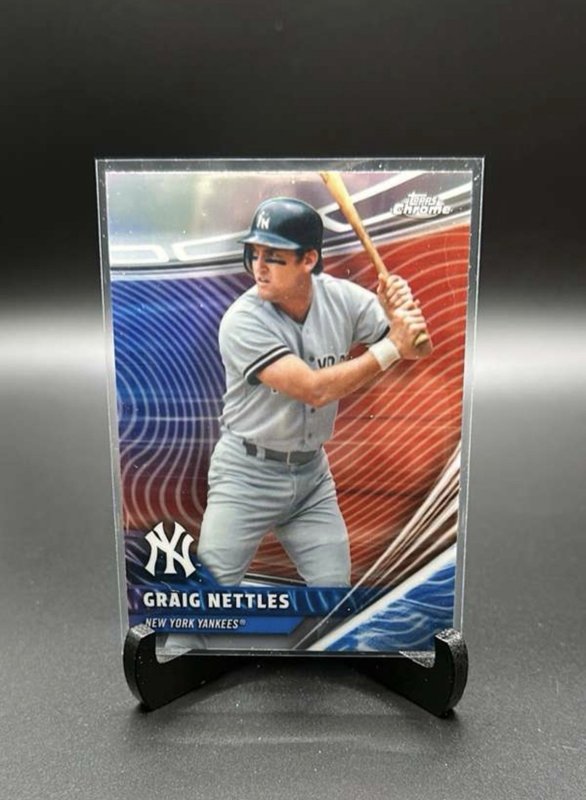 2026 Topps Chrome Graig Nettles Chrome Rivals Insert #RVA-10 New York Yankees