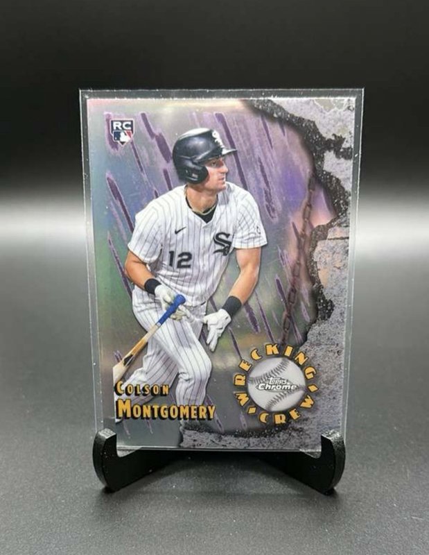 COLSON MONTGOMERY 2026 Topps Chrome #WC-23 Wrecking Crew (RC) REFRACTOR