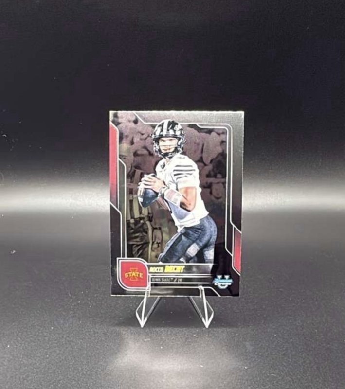 2025 Bowman University Chrome - Rocco Becht #188 (RC)