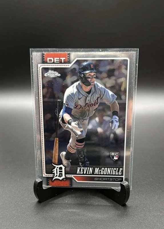 2026 Topps Chrome #16 Kevin McGonigle RC Detroit Tigers