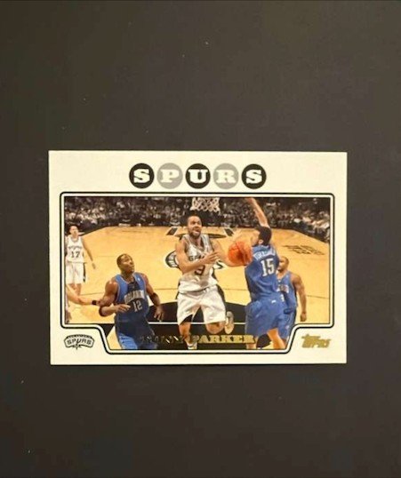 2008-09 Topps - Tony Parker #9 Gold Foil