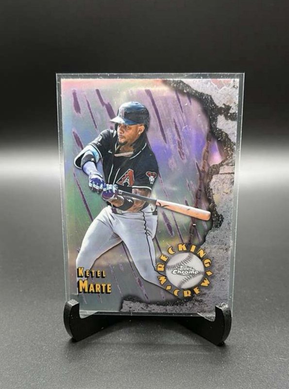 2026 Topps Chrome Baseball Wrecking Crew Ketel Marte #WC-15 Diamondbacks