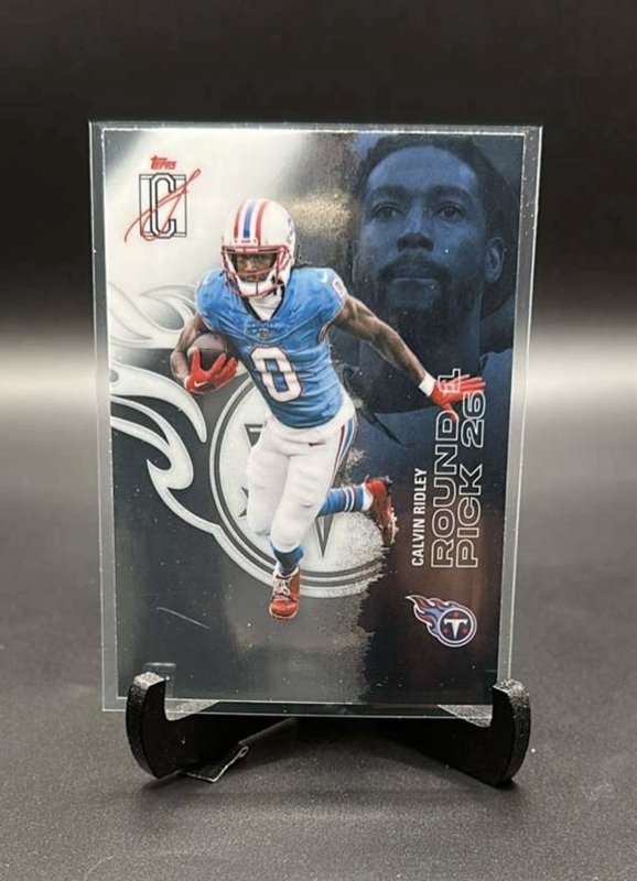 #99 Calvin Ridley 2025 Topps Signature Class - Chrome