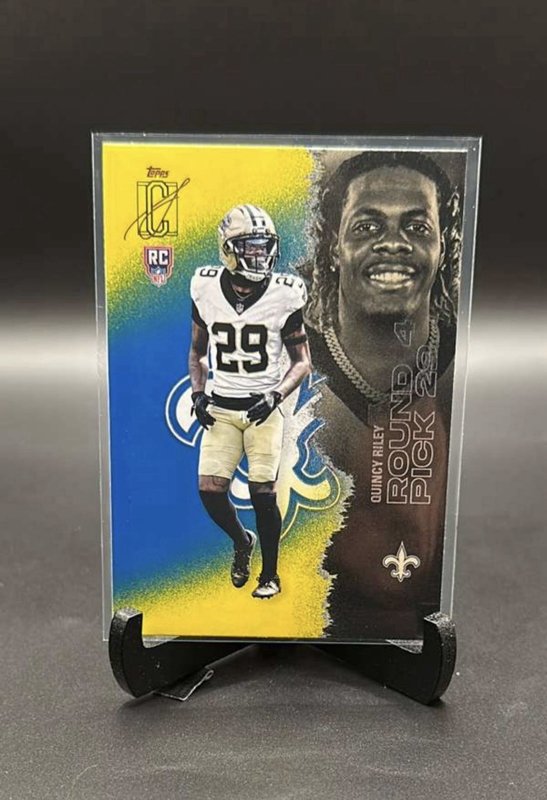 2025 Topps Signature Class QUINCY RILEY #161 NM New Orleans Saints
