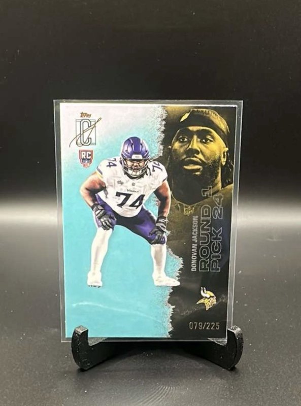 2025 Topps Signature Class Donovan Jackson /225 Vikings #241