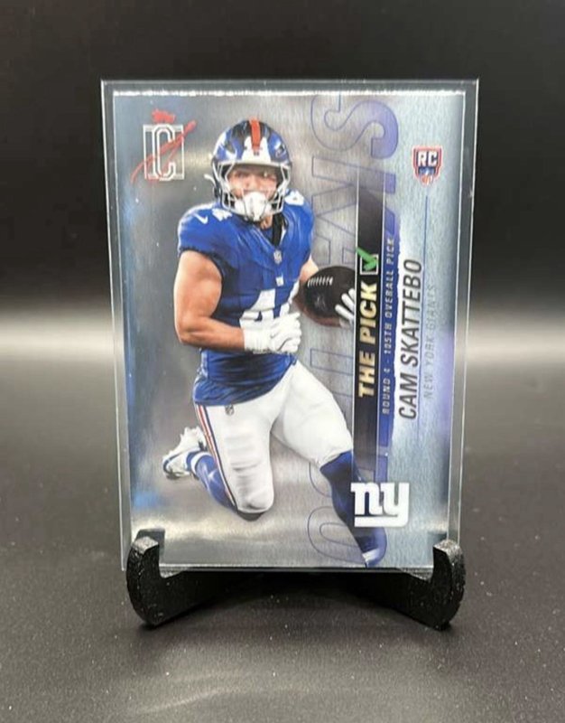 2025 26 Topps Signature Class -  Cam Skattebo The Pick #TP-24 (RC) Football