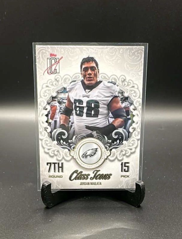 Topps Signature Class 2025 Jordan Mailata Eagles Class Icons Insert CI-14