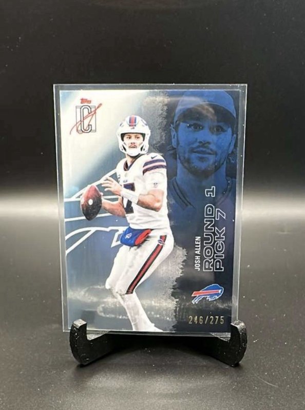#7 Josh Allen 2025 Topps Signature Class - Silver #/275