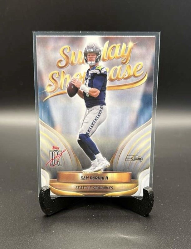 Sam Darnold 2025 Topps Signature Class Sunday Showcase #SS-18