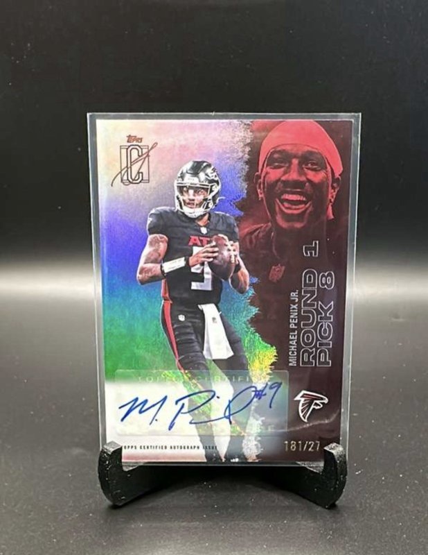 #3 Michael Penix Jr. 2025 Topps Signature Class - Autographs Silver #/275