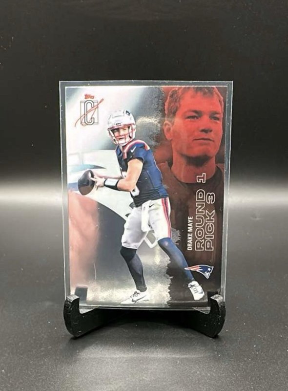 Topps Signature Class 2025 Drake Maye Chrome Insert #38