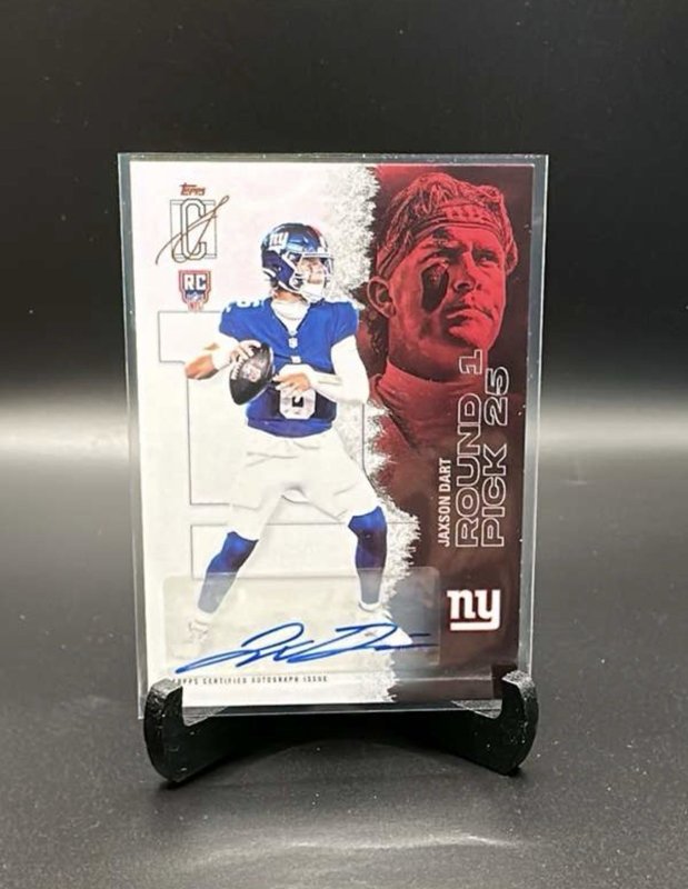 2025 TOPPS SIGNATURE CLASS #106 JAXSON DART AUTO (RC)