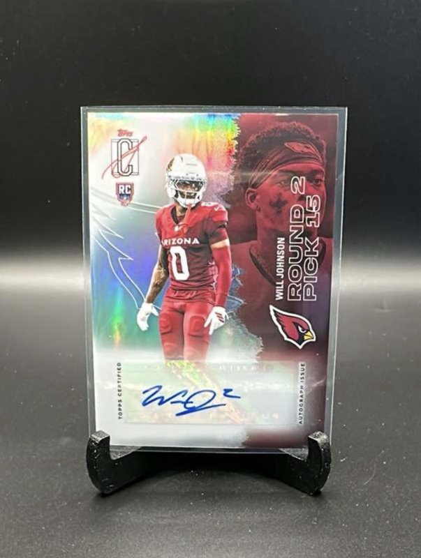 #135 Will Johnson 2025 Topps Signature Class - Autographs