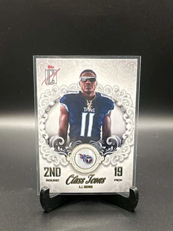 A.J. Brown 2025 Topps Signature Class Class Icons #CI-11 Tennessee Titans