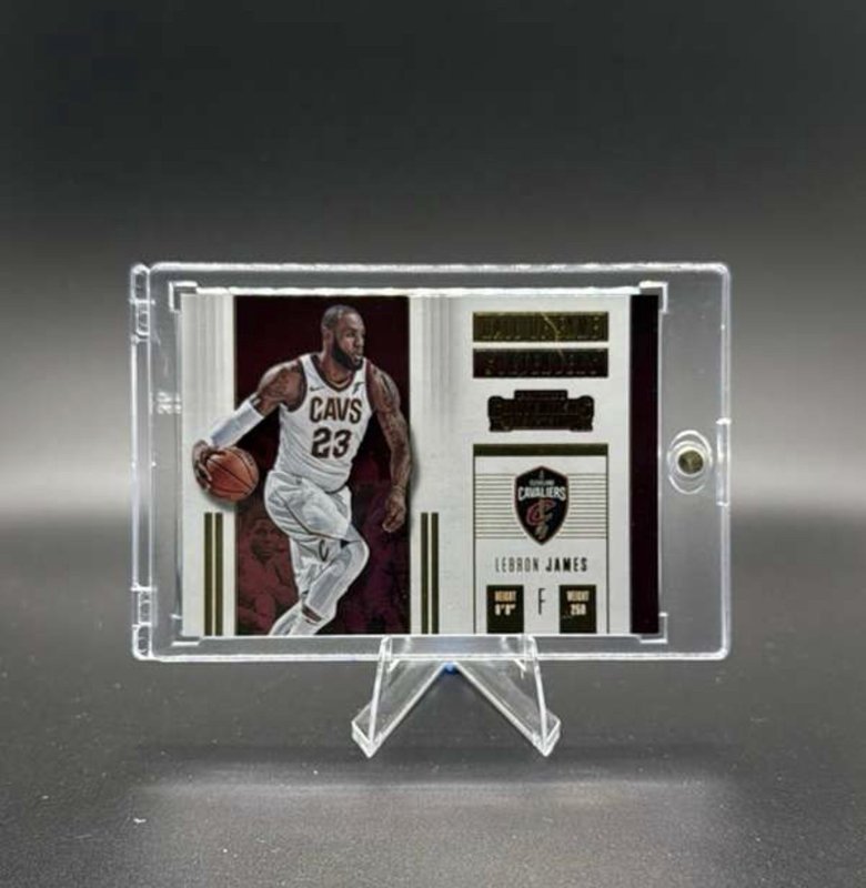 2017-18 Panini Contenders - Hall of Fame Contenders LeBron James #6