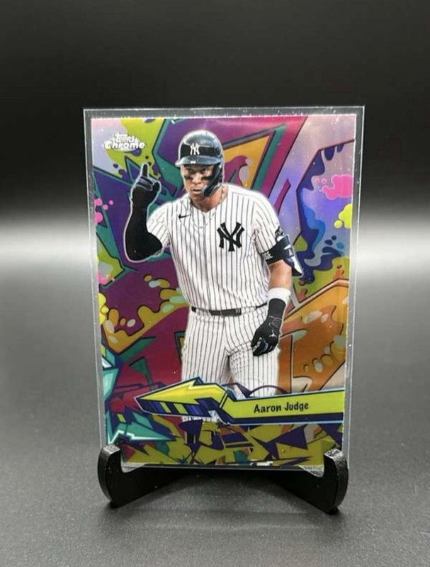 Aaron Judge, 2026 Topps Chrome Wildstyle WST-2, New York Yankees