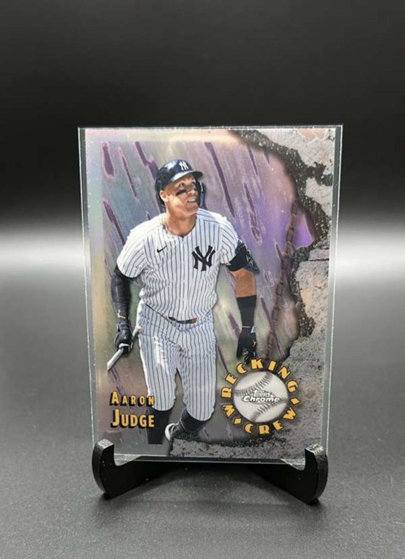 2026 Topps Chrome Wrecking Crew Aaron Judge #WC-1 New York Yankees